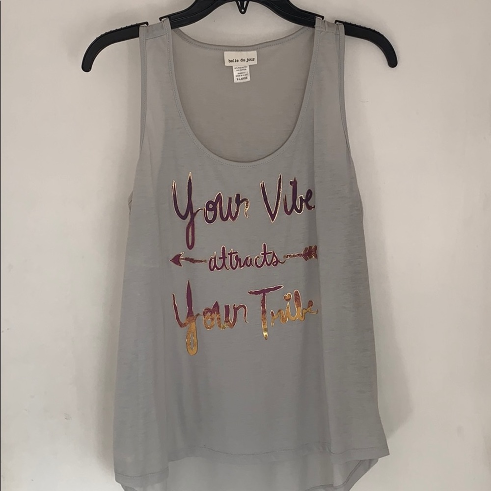 Grey tank top